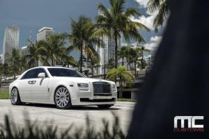 Rolls-Royce Ghost by MC Customs on Avant Garde Wheels 2018 года